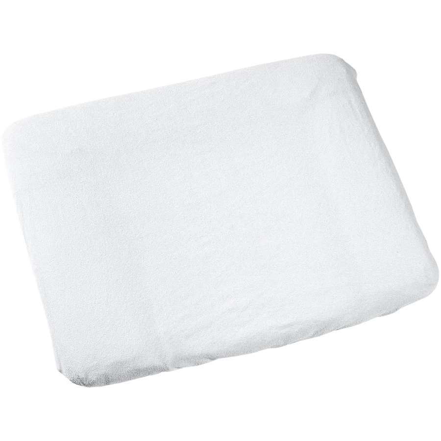 odenwälder Frottee Wickelauflagenbezug weiß 75 x 85 cm