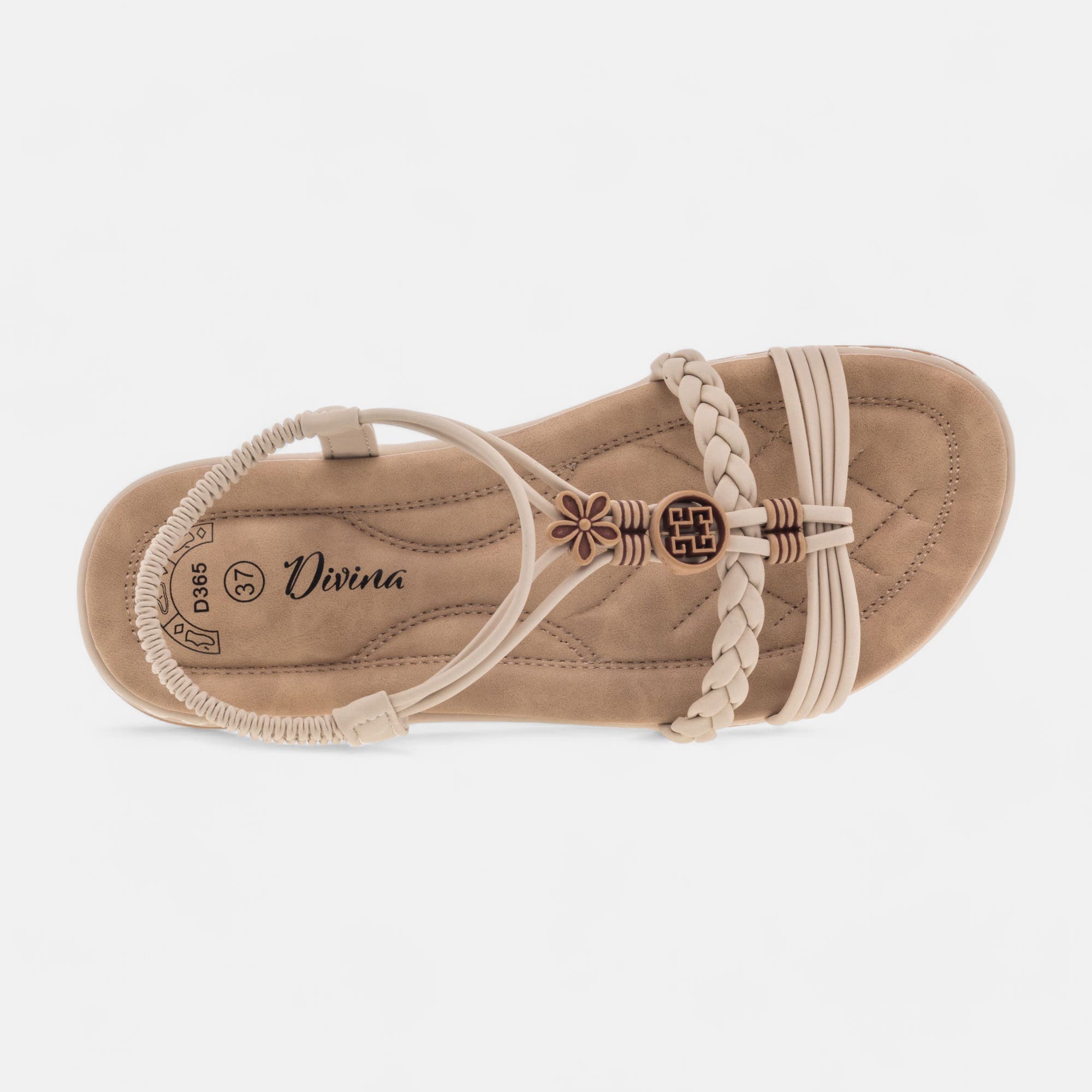 Sandales Femme beige