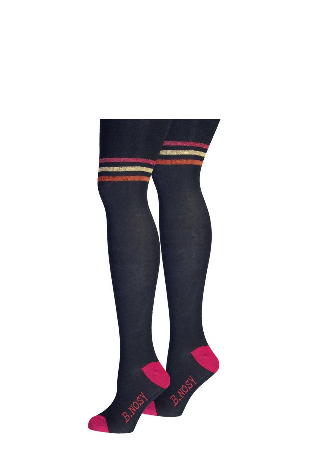 B.Nosy maillot met streep donkerblauw