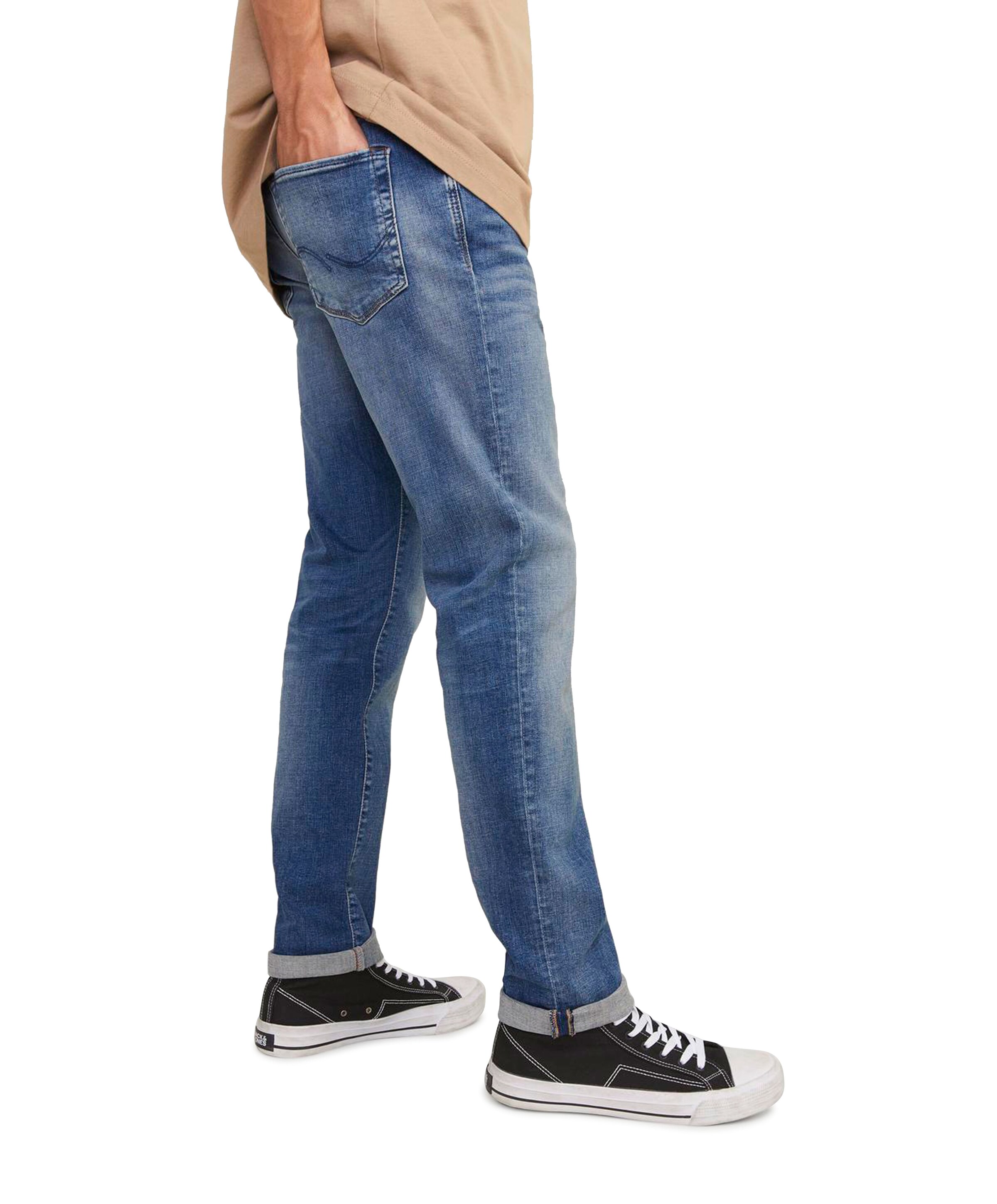 Jack & Jones JJIGLENN JJICON JJ3 heren jeans blauw