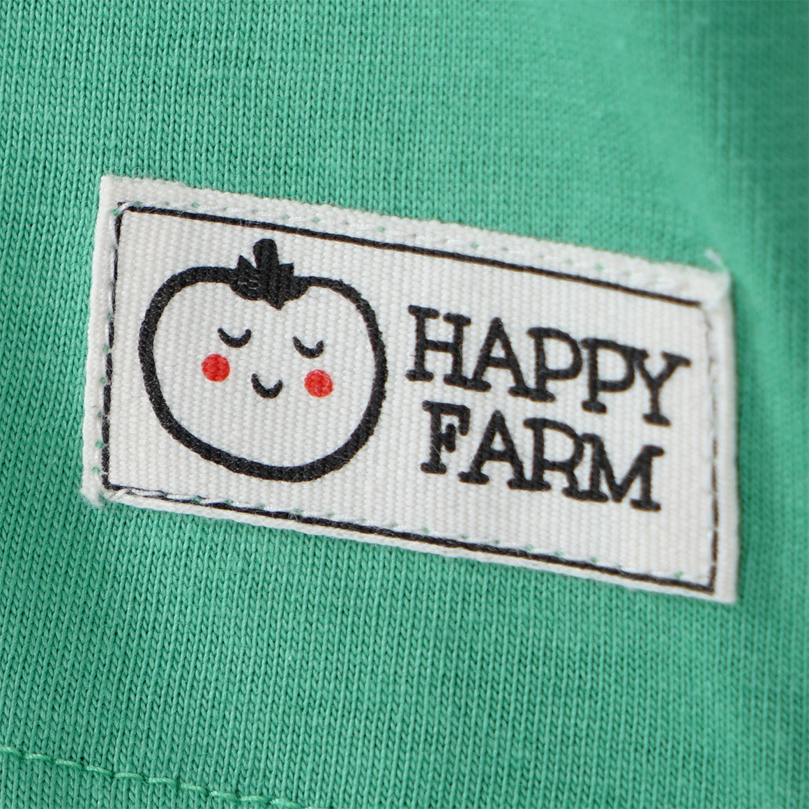 Topomini Baby T-Shirt mit Traktor-Print grün