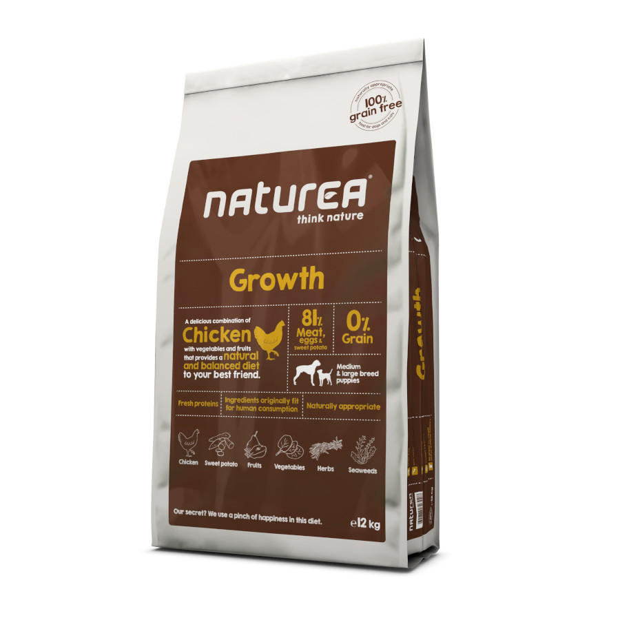 Filhote Naturea Pense na Natureza Crescimento Pollo piando