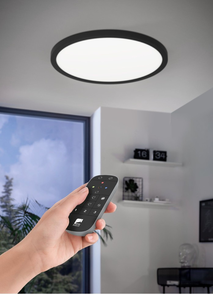 EGLO - Connect-Z fjernbetjening sort - Zigbee, Bluetooth