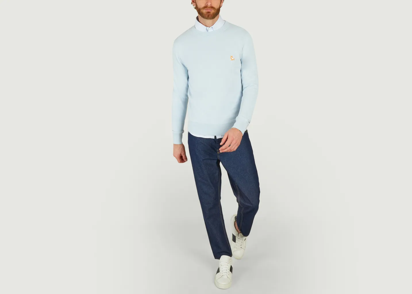 Sweat Chillax Fox Patch Maison Kitsuné