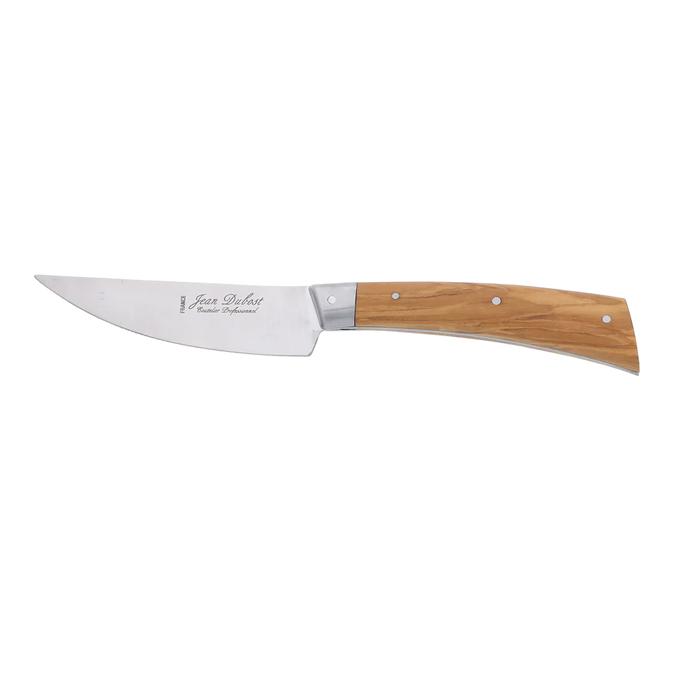 Couteau de table en Olivier lame 10 cm Jean Dubost
