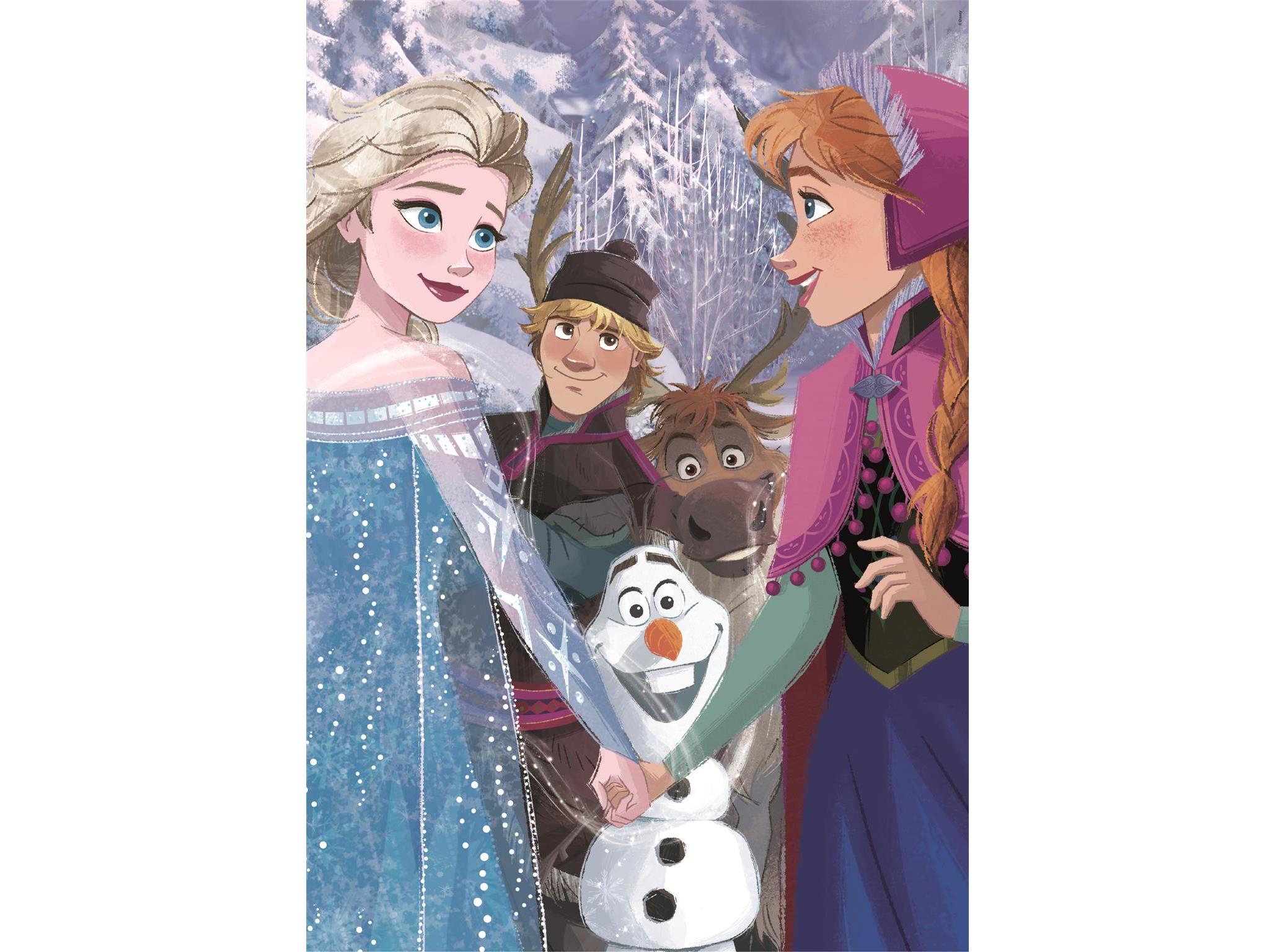 PUZZLE FROZEN DISNEY CLEMENTONI 104 PEÇAS