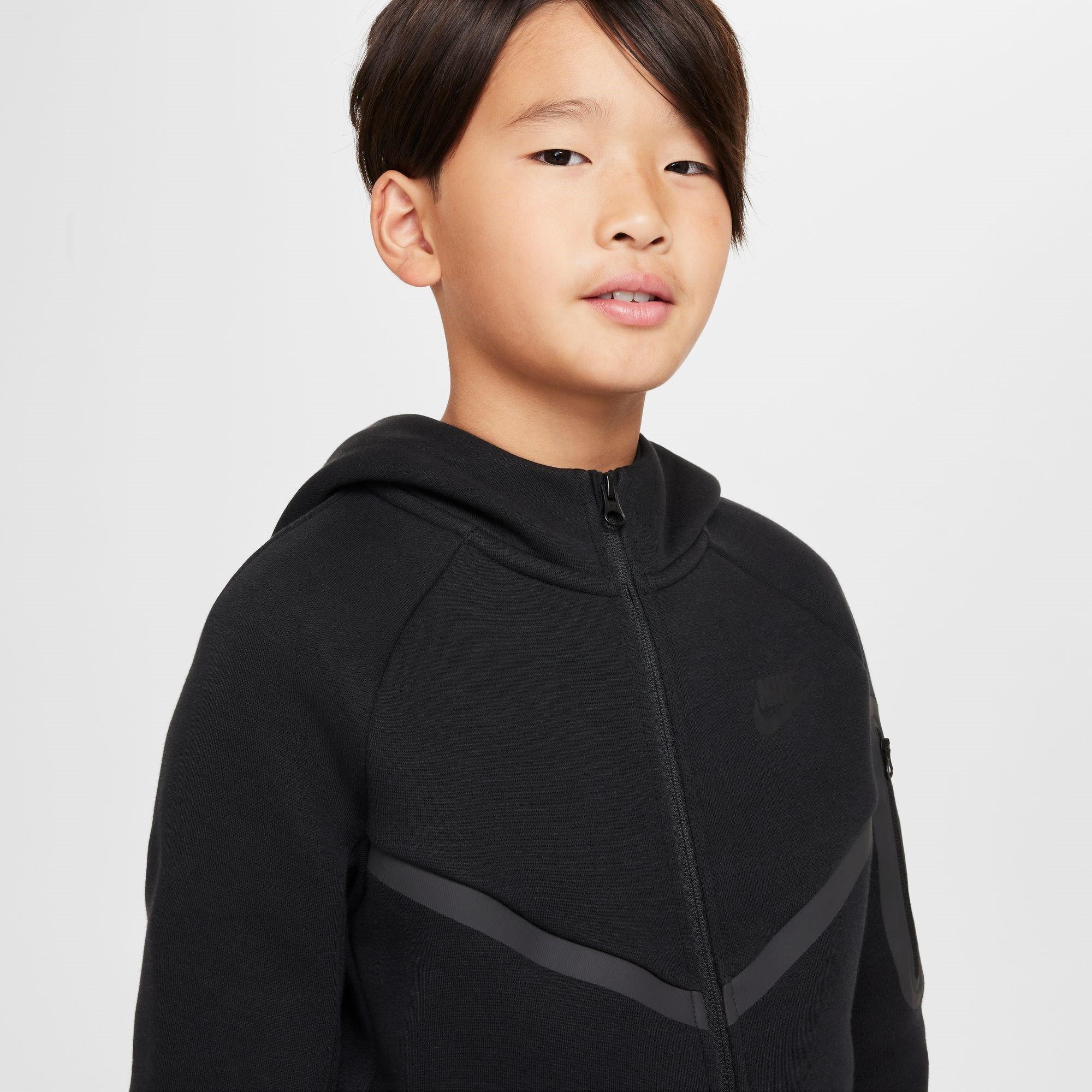 Nike Sportswear Tech Fleece Big Kids Full Zip Hoodie