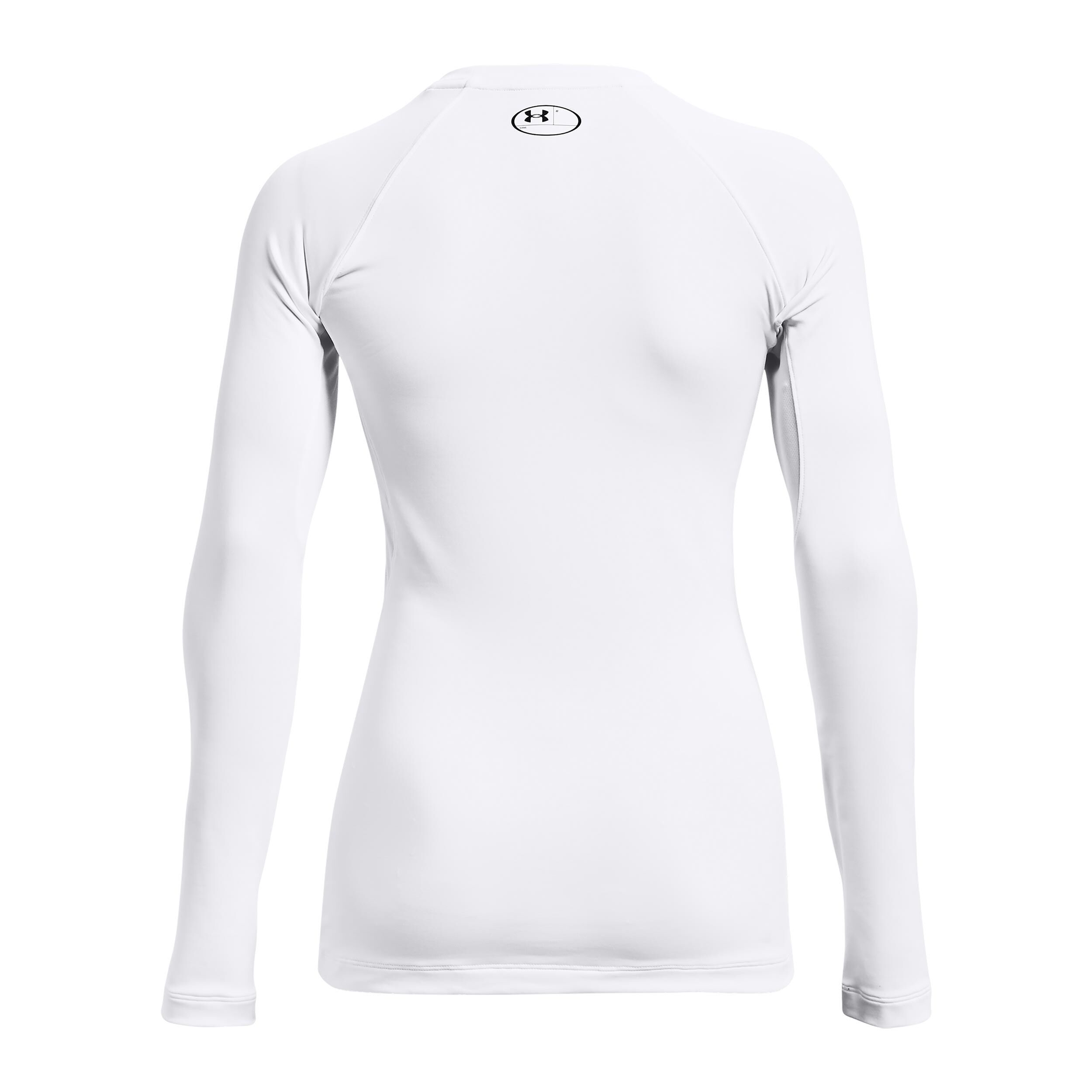 Under Armour Authentics Crew Haut Manches Longues Femmes - Blanc