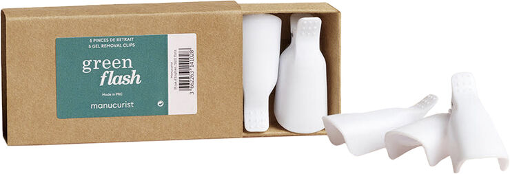 Manucurist Green Flash Removal Clips X 5