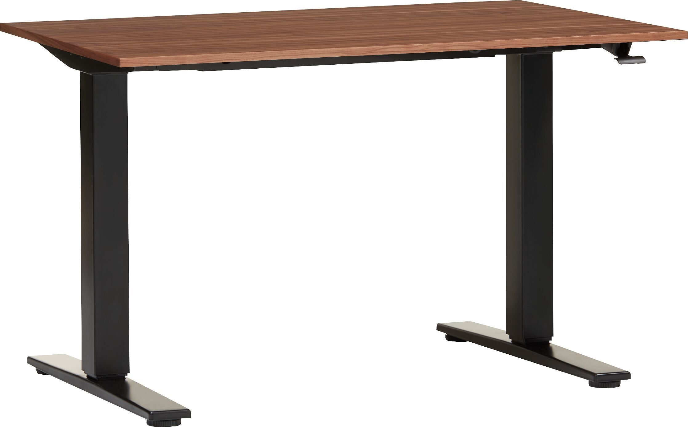 ECCO Light_Pult h.v.135x70_schwa/nussbau - Nussbaum / B: 135.0 cm x T: 70.0 cm x H: 73.0 cm