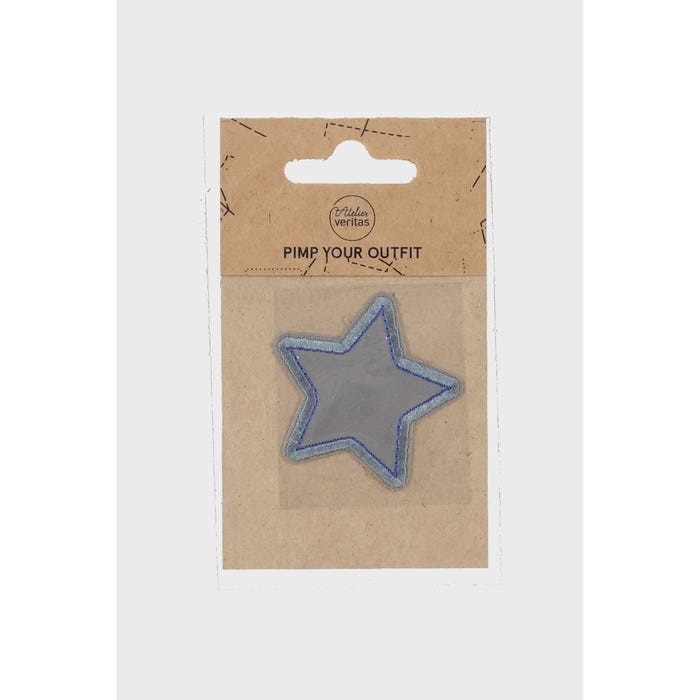 Atelier Veritas-Patch met reflecterende ster 5cm