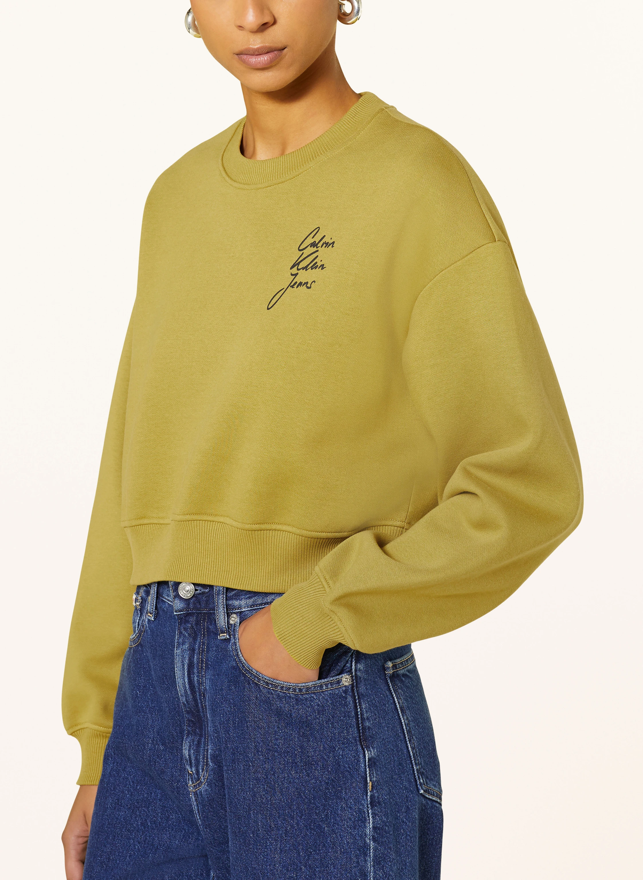Calvin Klein Jeans Cropped-Sweatshirt