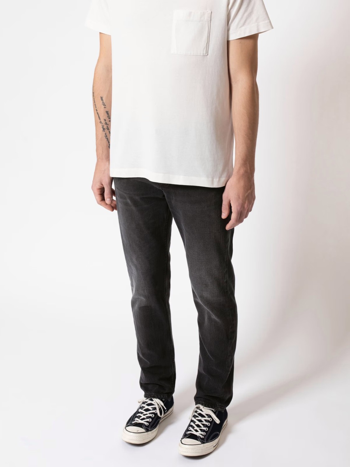 Nudie Jeans Jeans Steady Eddie II Black Change