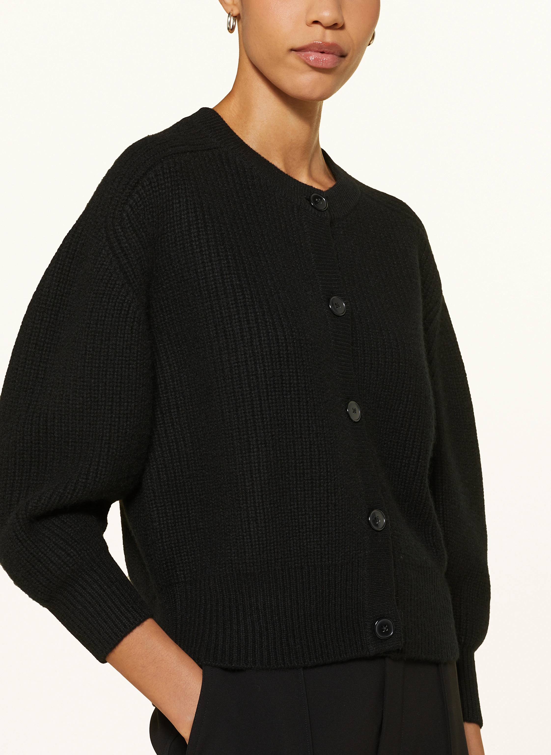 LOULOU STUDIO Strickjacke NESTOR aus Cashmere
