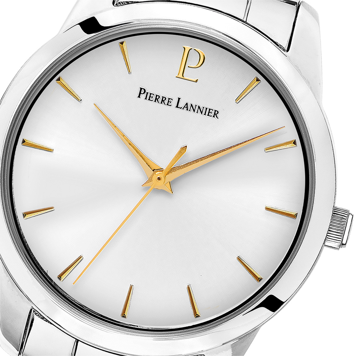 Montre PIERRE LANNIER roxane femme bracelet acier argent