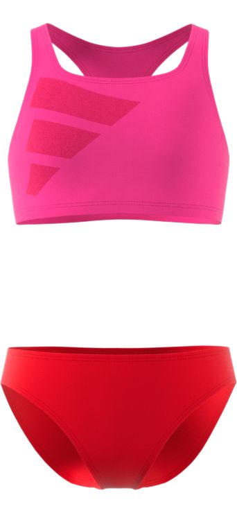 AdidasBig Bars Logo Bikini - rot