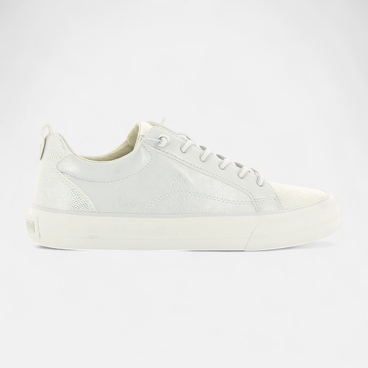 Baskets basses Femme argent