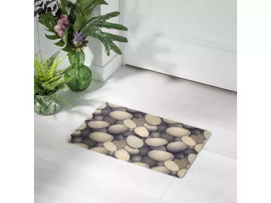 Tapis rectangulaire en PVC - L 60 x H 40 cm - Rivera