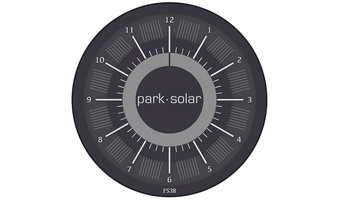 Elektronisk P-skive Park Solar FS38 - 5100