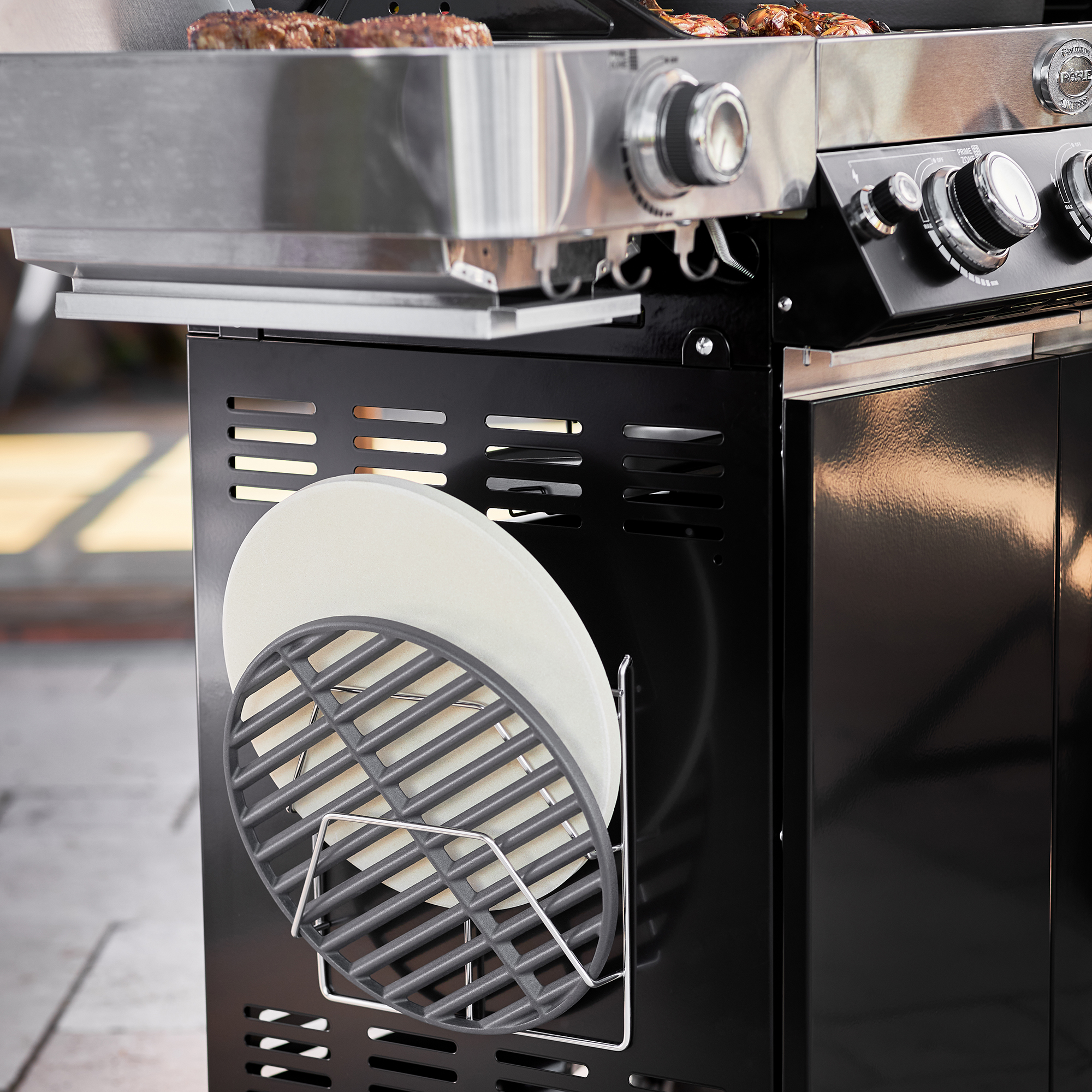 Gasgrill BBQ-Station VIDERO G3-S Vario+ schwarz 50 mbar