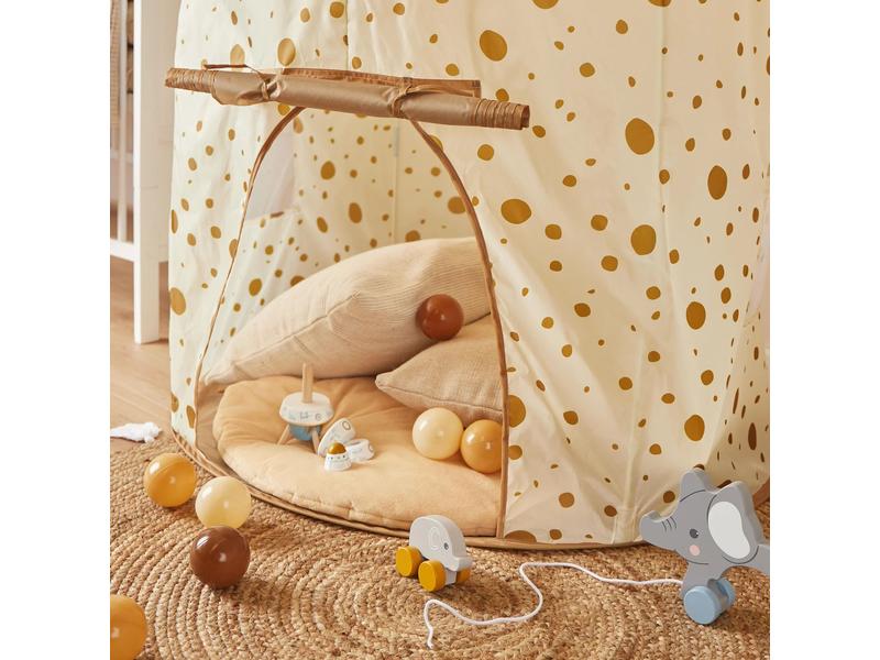 bieco Pop up Spielzelt Dots Faltbares Kinderzelt