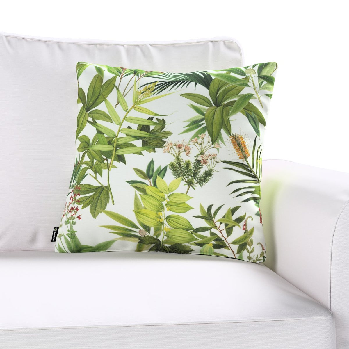 Kussenhoes Tropical Island groen, 43x43 cm