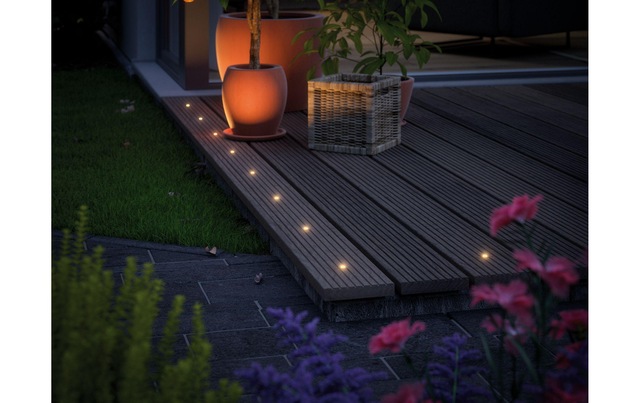 Paulmann Gartenleuchte »Plug & Shine Mi« Warmweiss