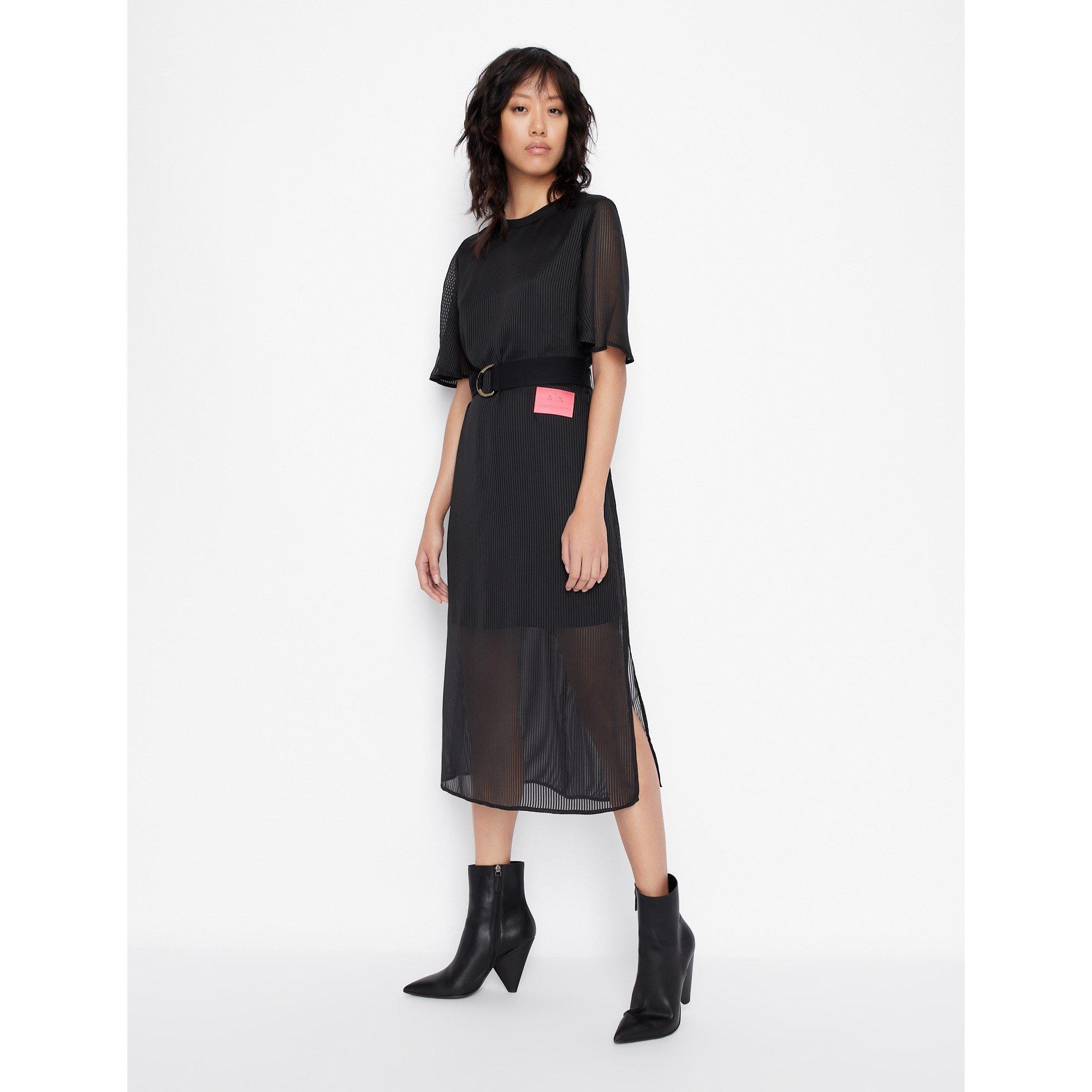 Armani Exchange Midi T-Shirt Dress