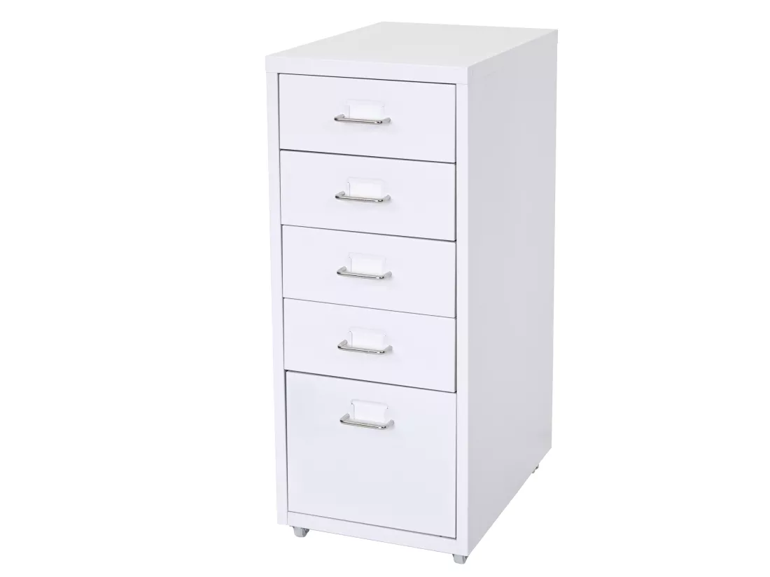 Caisson roulant Preston T851, blanc