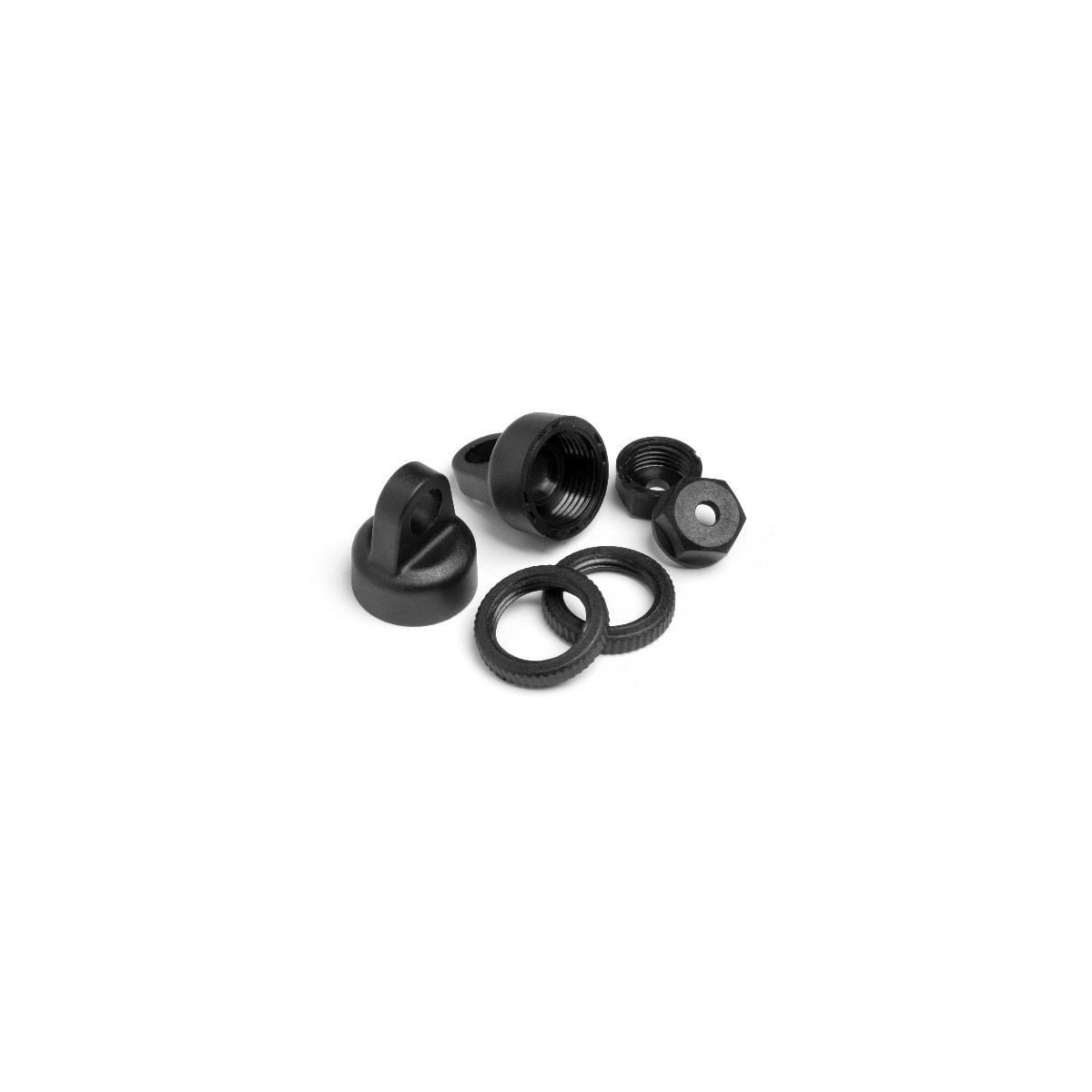 Shock Cap And Preload Collar Set