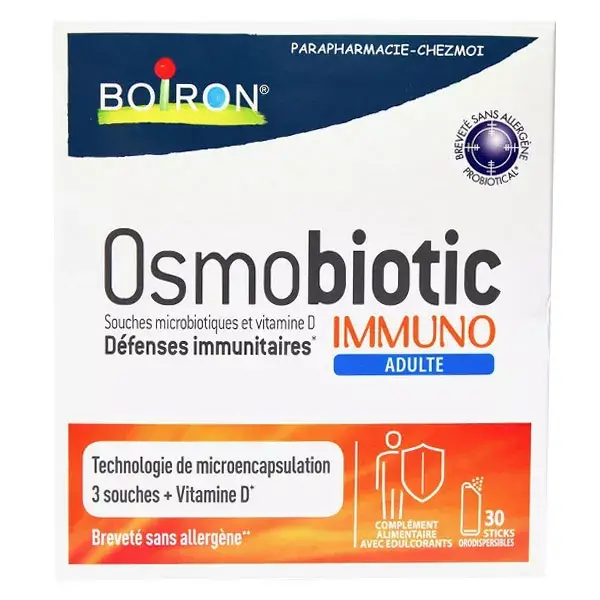 Boiron Osmobiotic Immuno Adulto 30 sticks orodispersíveis