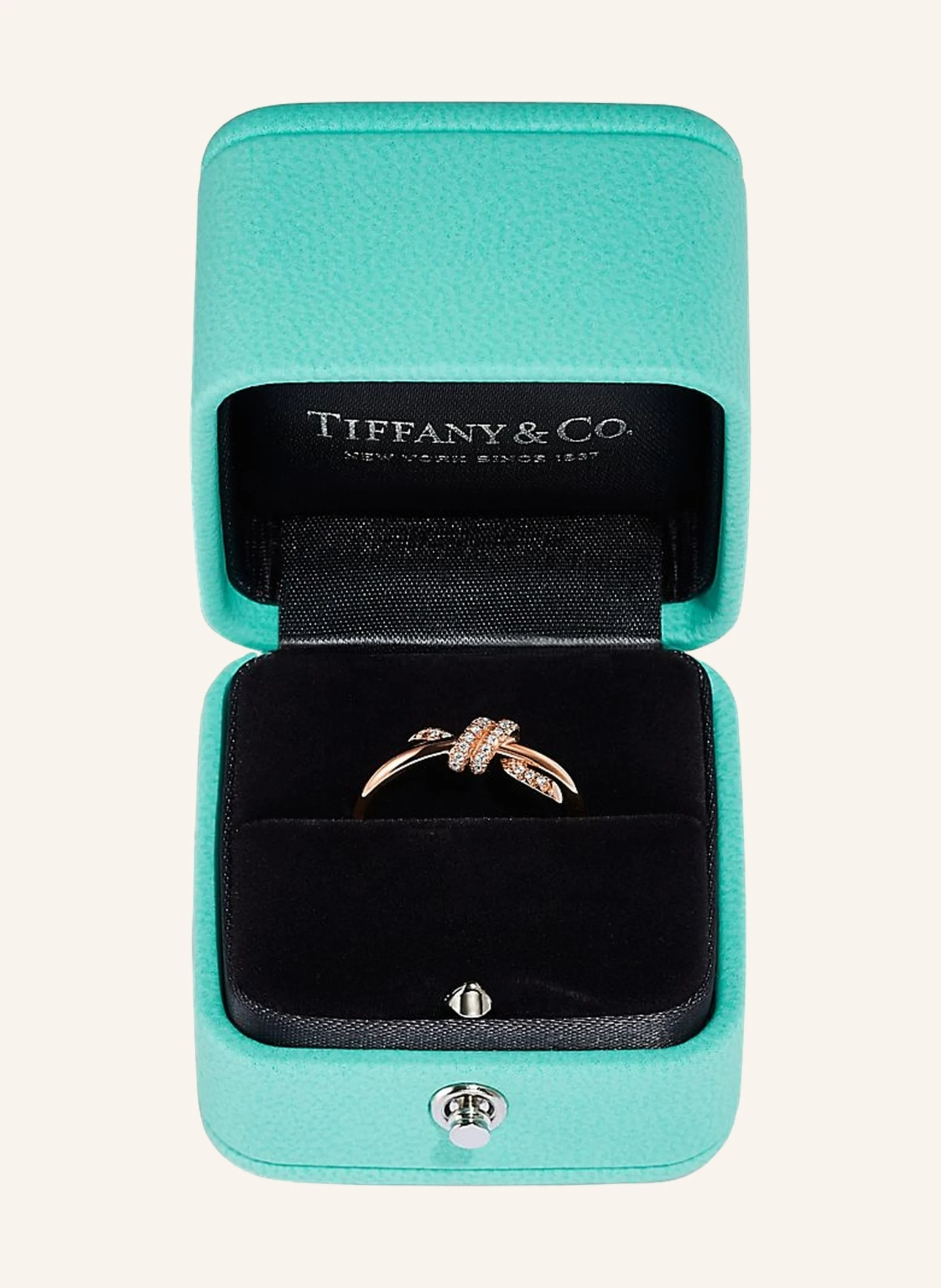 TIFFANY & Co. Tiffany Knot RING aus 18 Karat Roségold