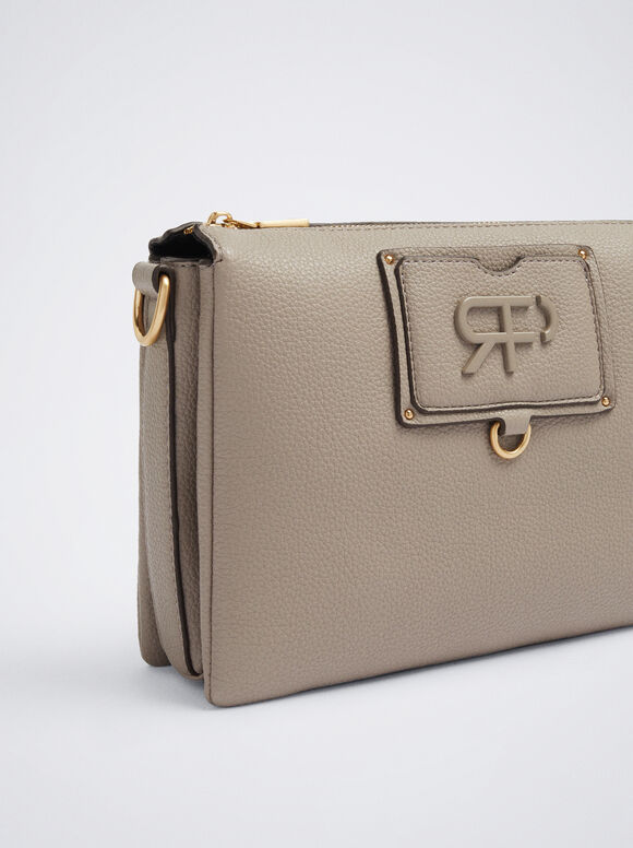 Bolsa transversal para uso diário - Marrom