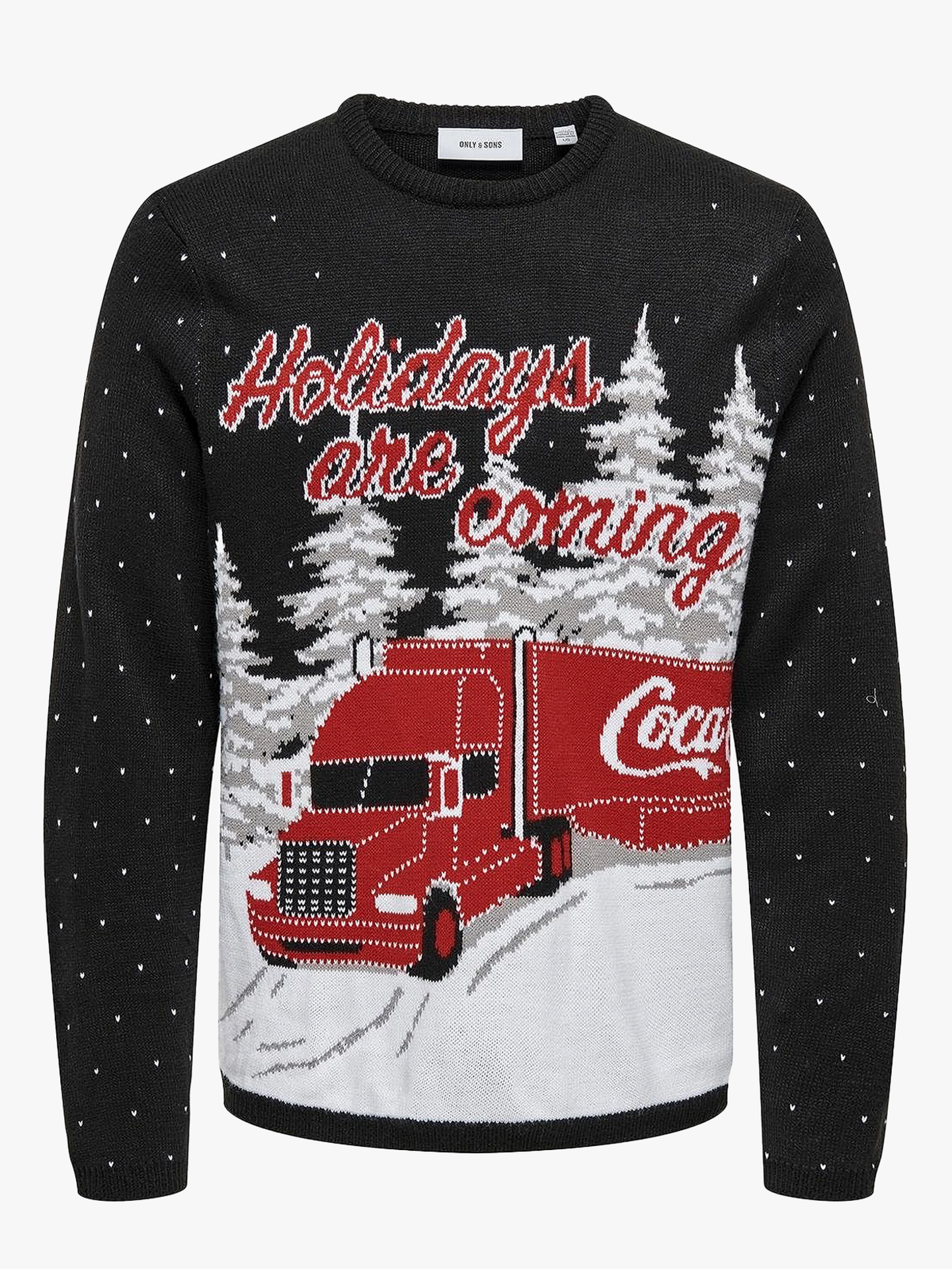 XMAS Reg Cola Crew Knit