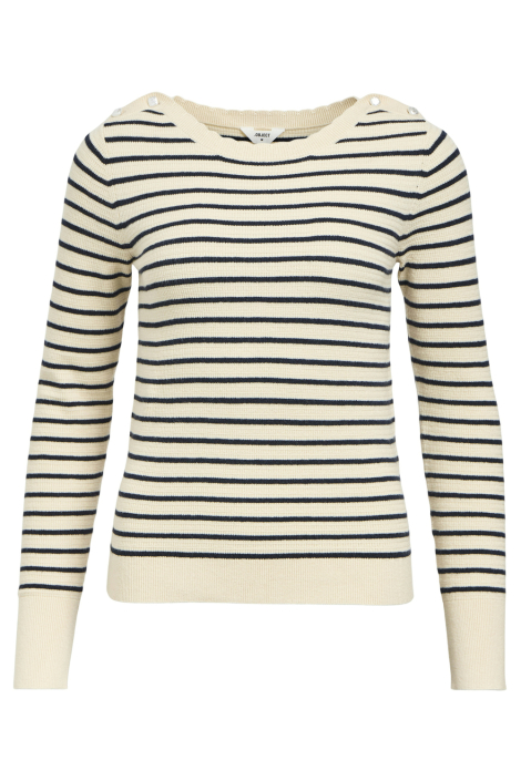 Object ecru dames trui