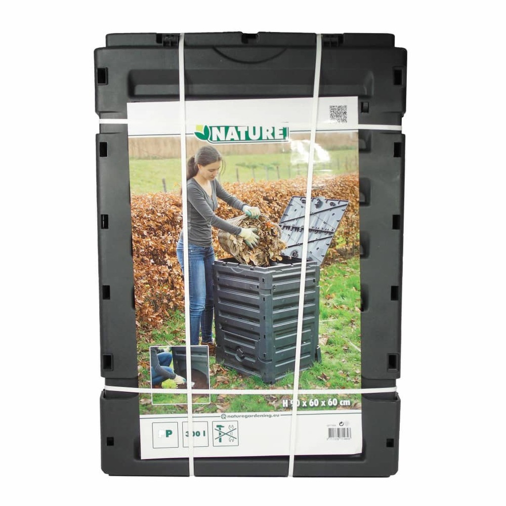 Bac à compost 300 l noir