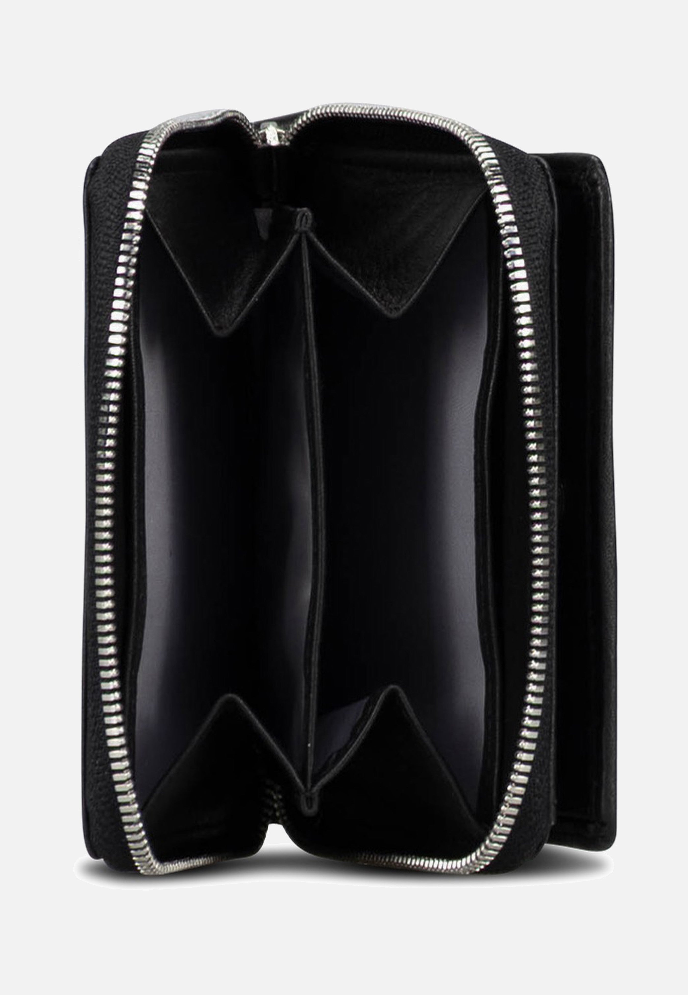 Odense Zip 6334 Small Black - Portemonnaie