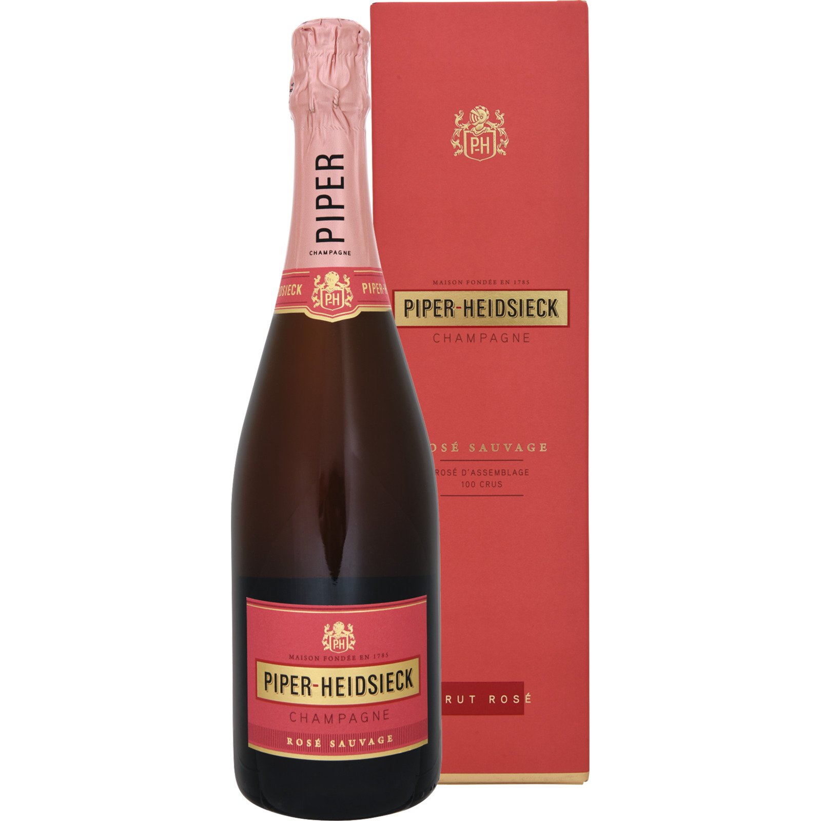 Piper-Heidsieck Brut Rosé Sauvage Champagne 75 cl