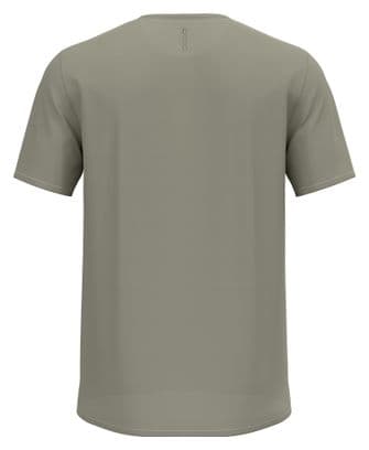 T-Shirt Running Odlo Zeroweight Chill-Tec Gris