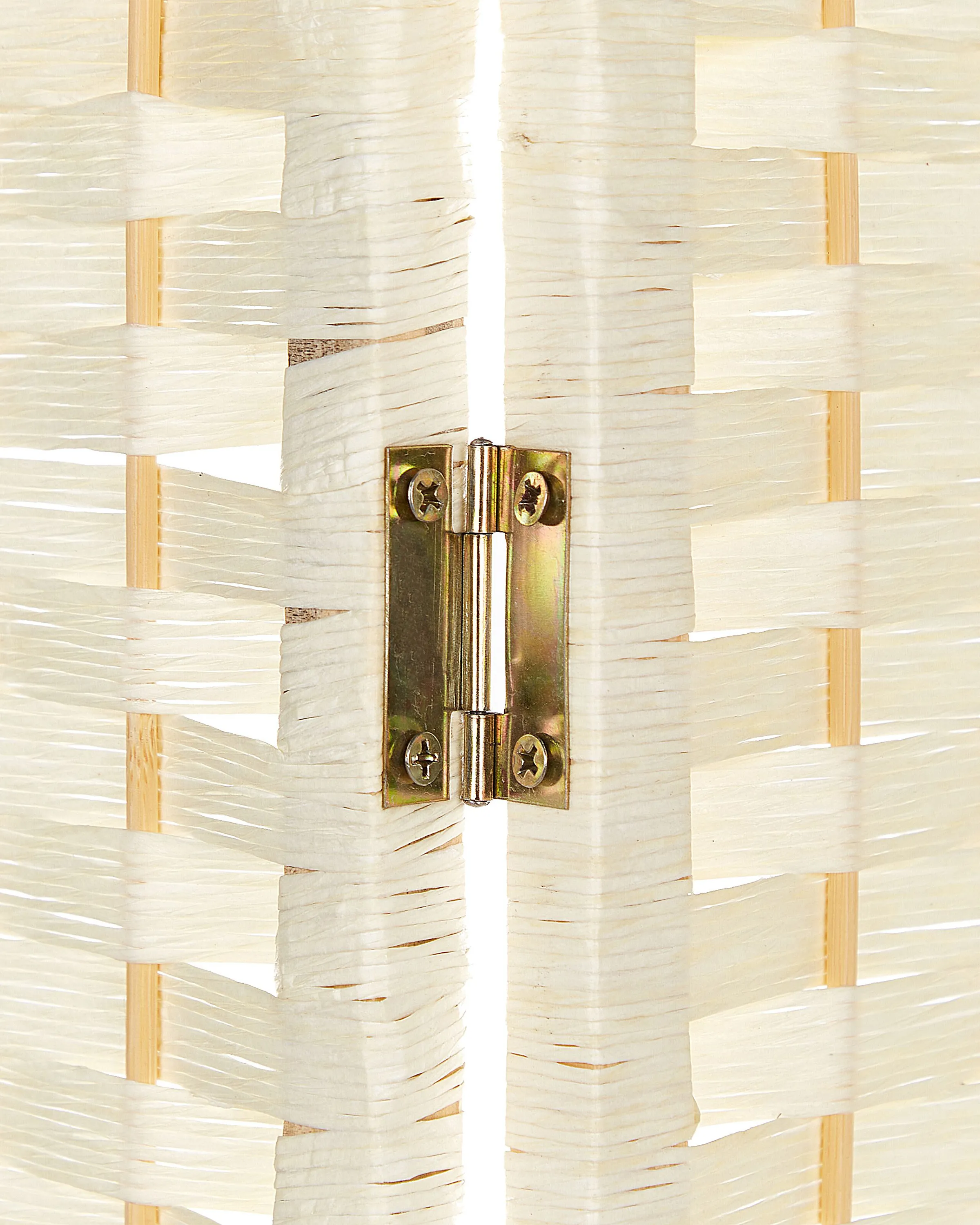 Roomdivider met 4 panelen LAPPAGO Lichtbeige 163 cm 170 cm