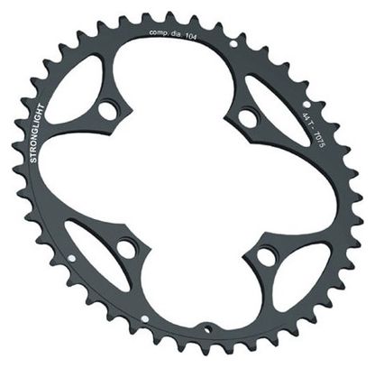 STRONGLIGHT Plateau VTT 42 Dents NOIR Alu 7075-T6 104 4 Trous