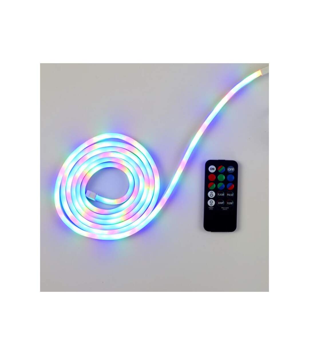 Paris Prix - Ruban Led luminosité Réglable 2m Multicolore