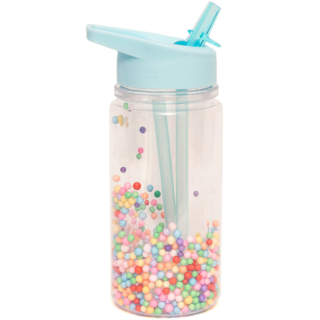 Petit monkey drinkfles aqua blue - 300 ml