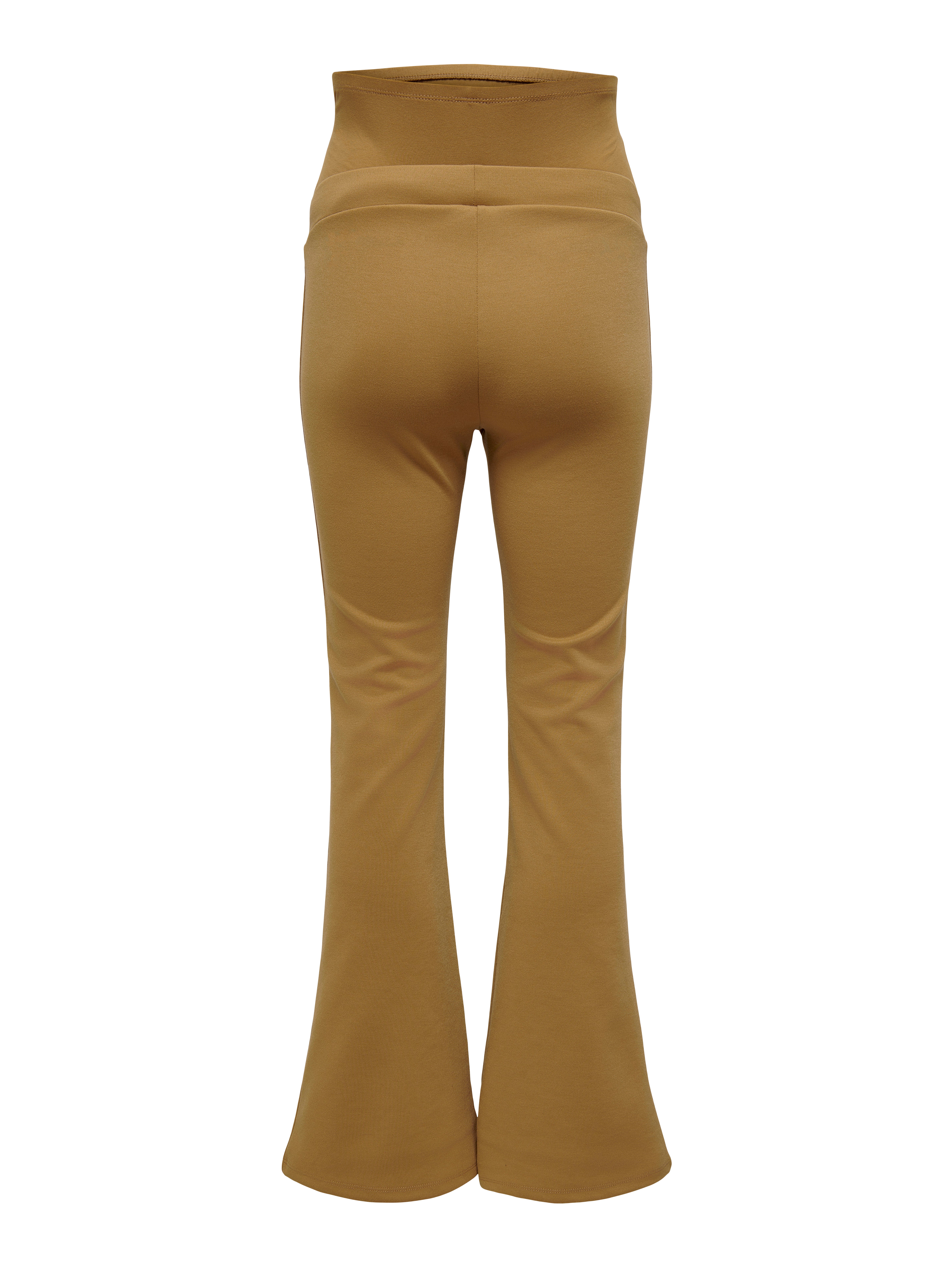 OLMFEVER Hohe Taille Normal geschnitten Hose mit weitem Beinschnitt Bistre