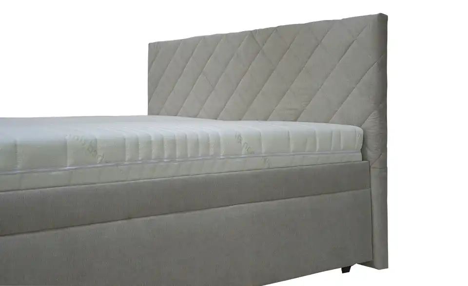 Polsterbett Klara 160 cm Beige