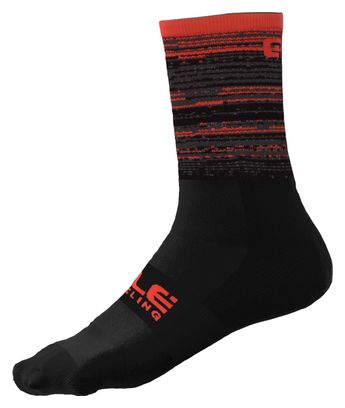 Chaussettes Unisexe Alé Q-Skin Scanner Noir/Orange