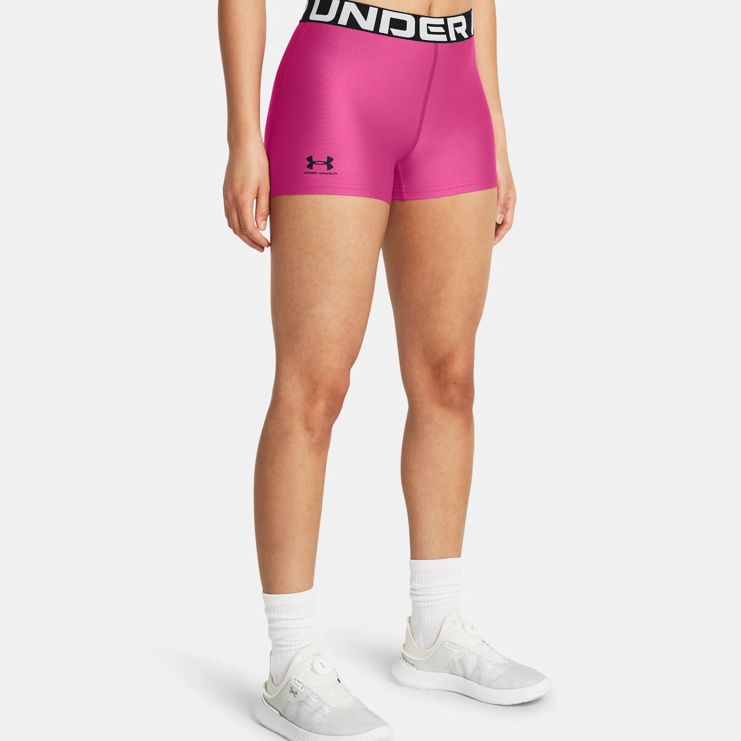 Under Armour Heatgear Authentics Short Avec Poche-balles Femmes - Pink