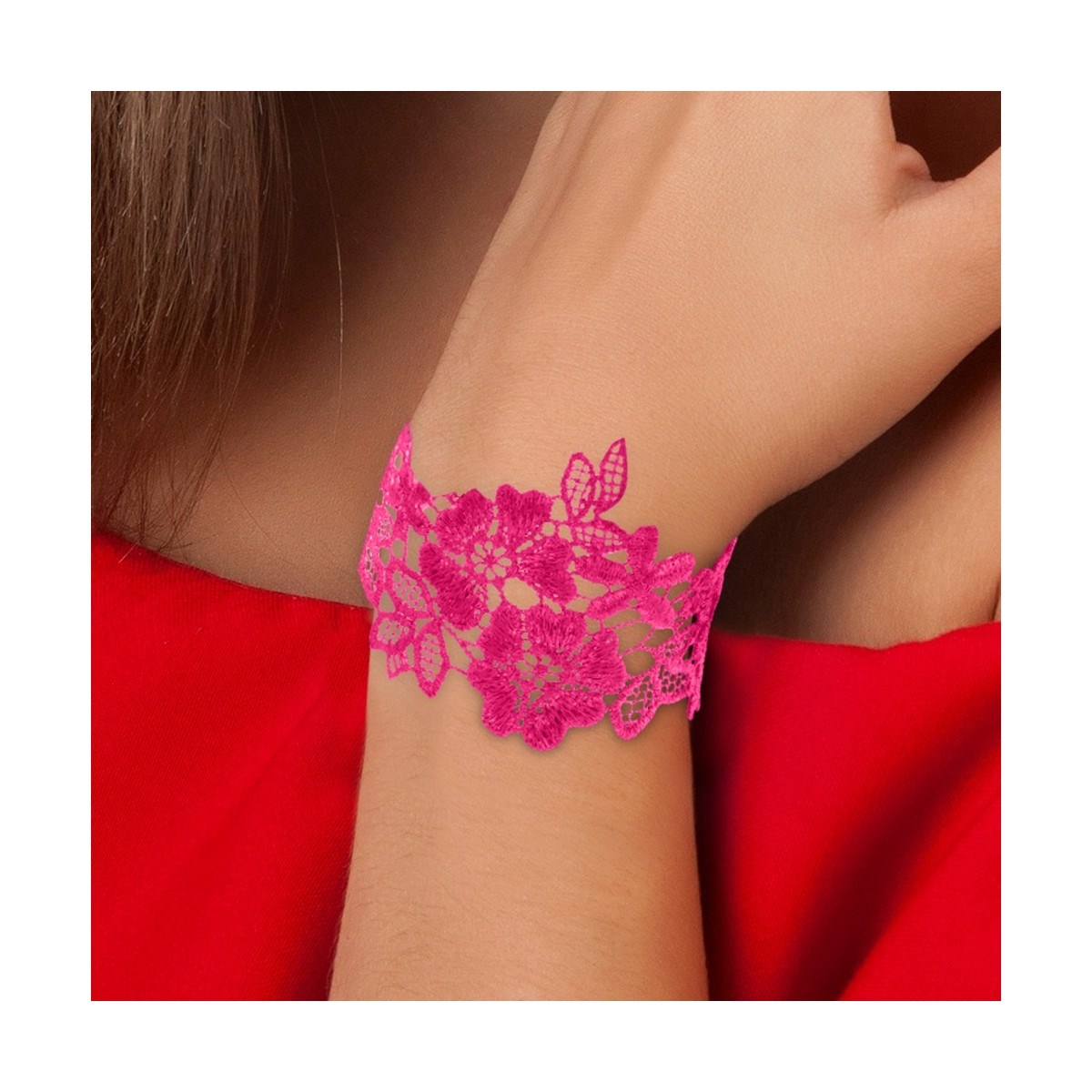 Bracelet parfumable en dentelle SC Crystal