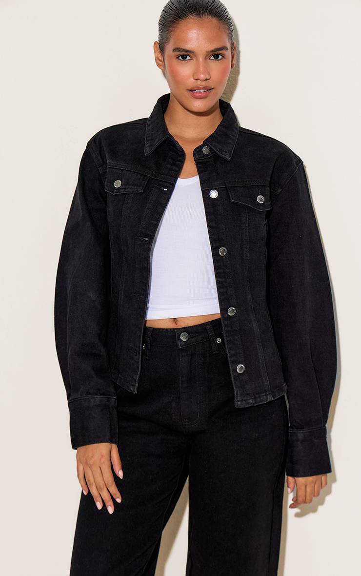 Noir Prettylittlething Jean Mom Taille Haute