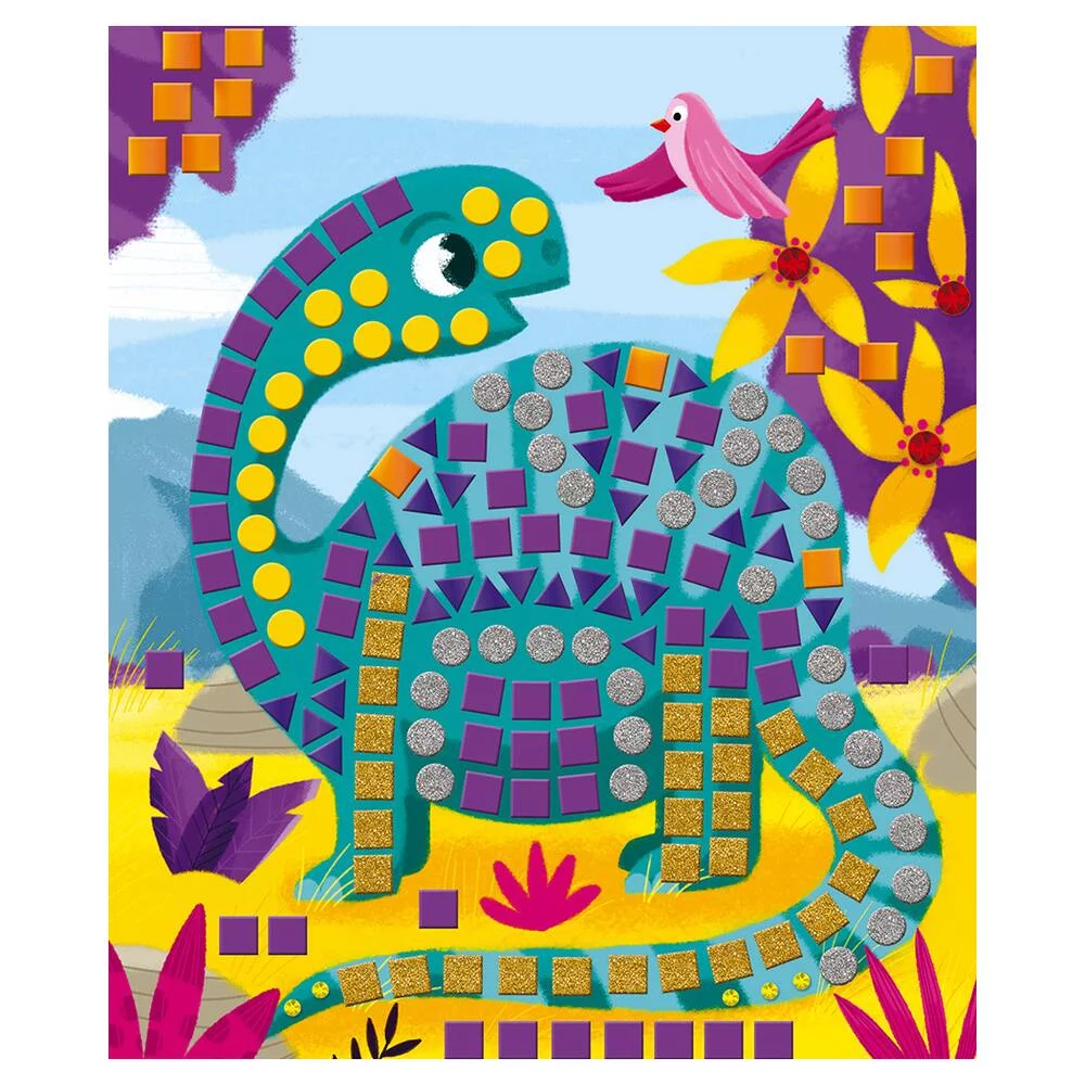 MOSAIQUES DINOSAURES - LES ATELIERS DU CALME